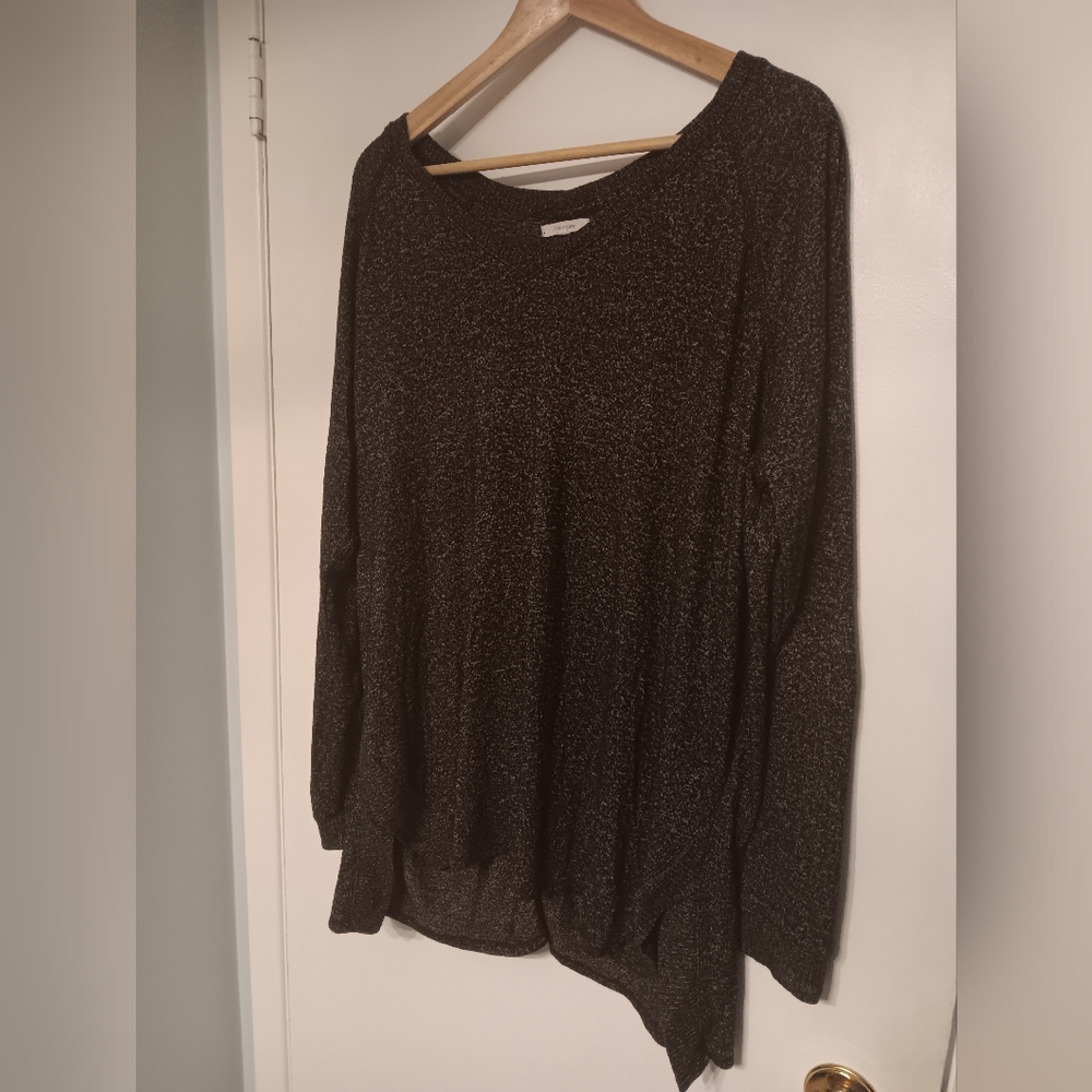 Black Long Sleeve Women's Top